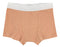 Organic Cotton Jersey Trunk in Orange Fine Stripe